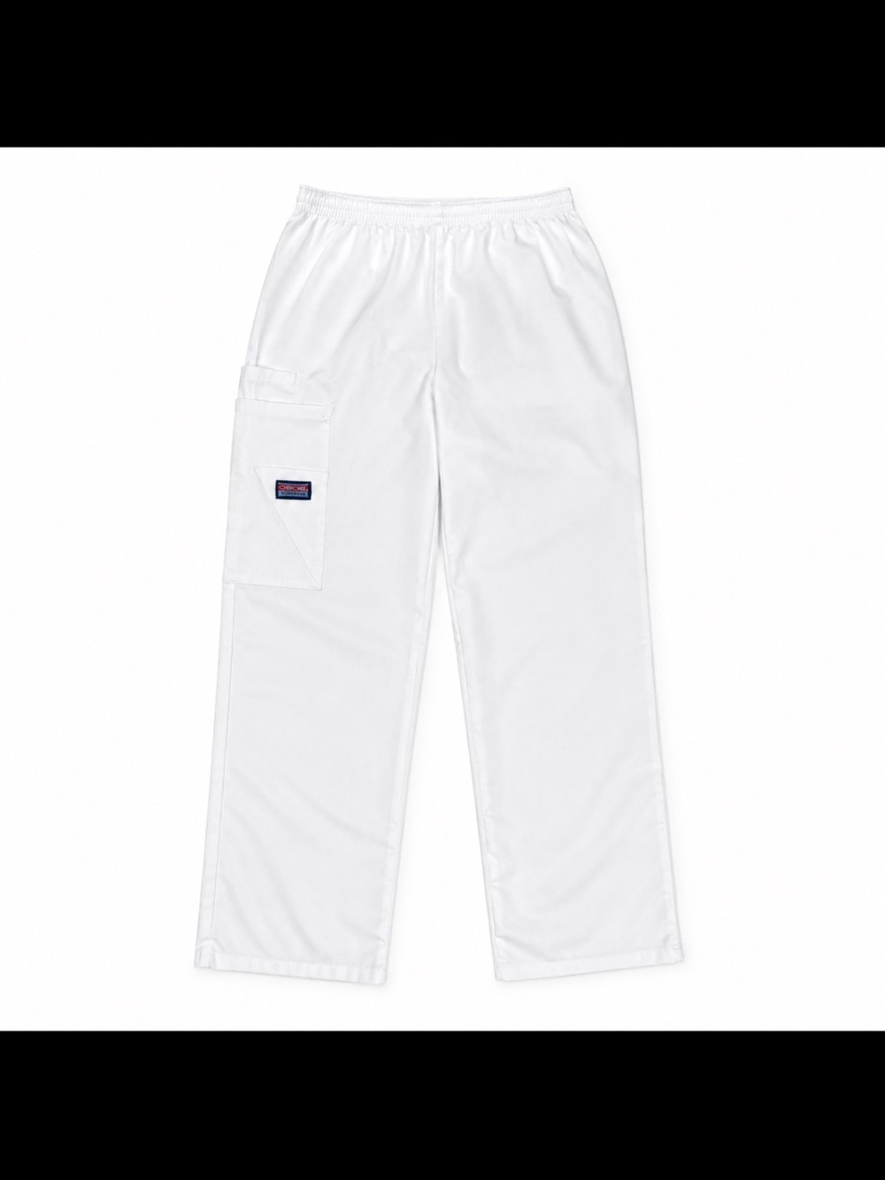 Nursing Cherokee Workwear White Scrub Pants Size Small Style 4200